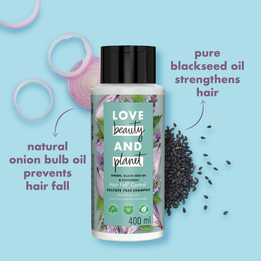Love Beauty And Planet Onion Shampoo + Hair Mask Combo | Grocsy
