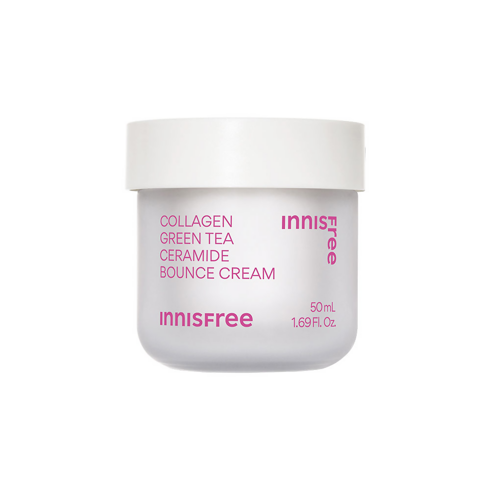 Innisfree Collagen Booster Green Tea Ceramide Bounce Cream | Grocsy