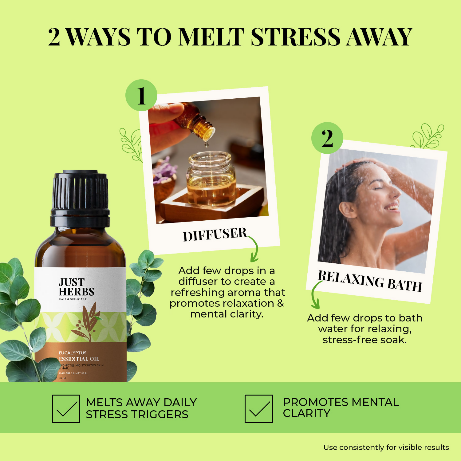 Just Herbs Eucalyptus Essential Oil | Grocsy