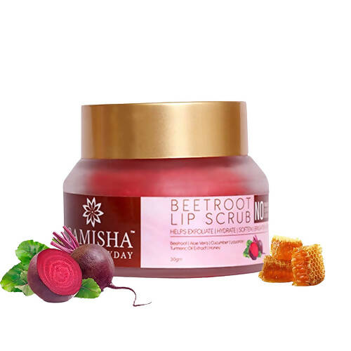 Samisha Organic Beetroot Lip Scrub | Grocsy