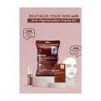 Nutriglow Advanced Organics Unisex Salon Series Anti-Pigmentation Facial Kit | Grocsy