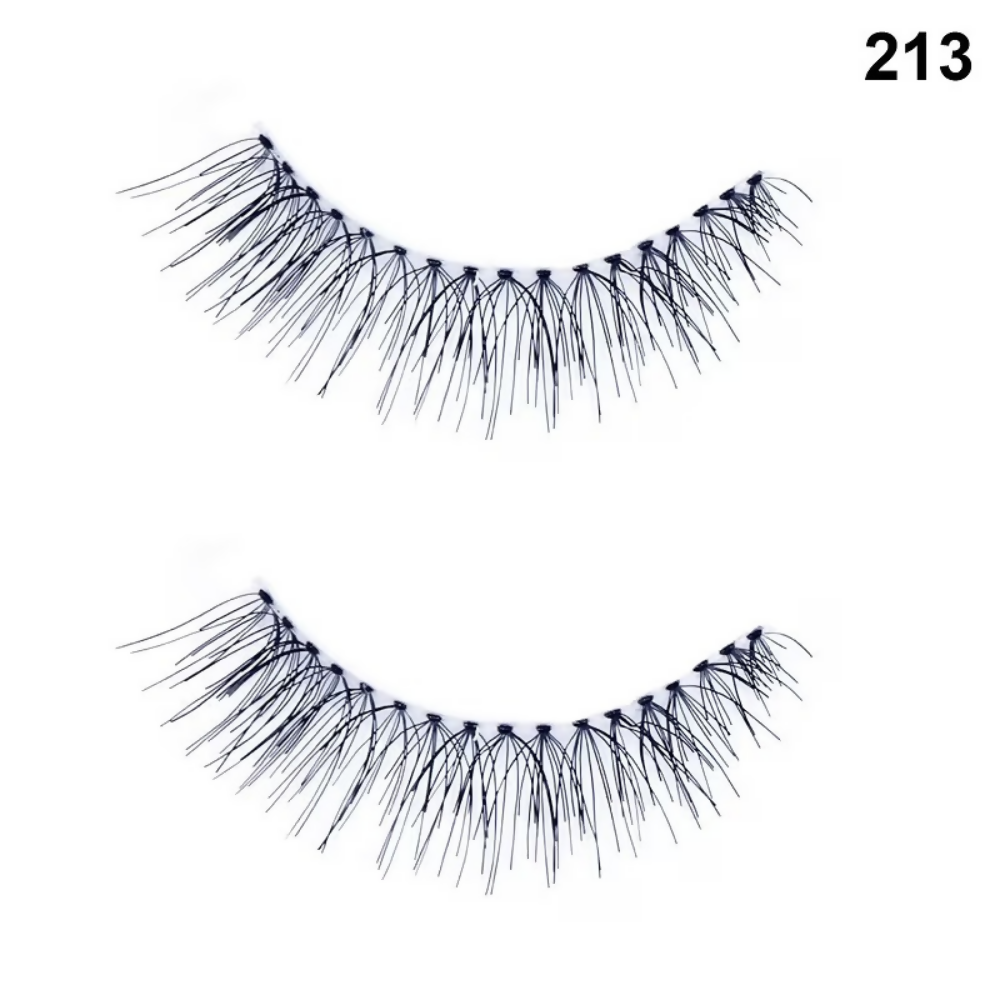 Bronson Professional Synthetic Hair and Lightweight Long Natural Look False Eyelashes - 213 | Grocsy