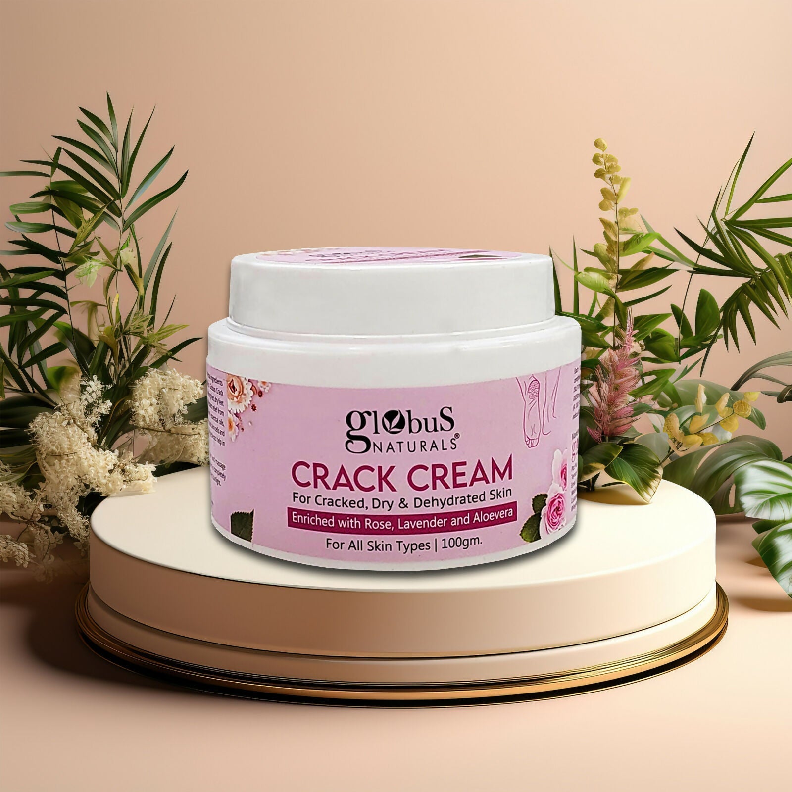 Globus Naturals Crack Cream Rose | Grocsy