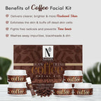 NutriGlow Natural’s Raw Irish Coffee Facial Kit | Grocsy