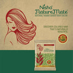 Nisha Nature Mate Henna Based Hair Natural Brown Color | Grocsy