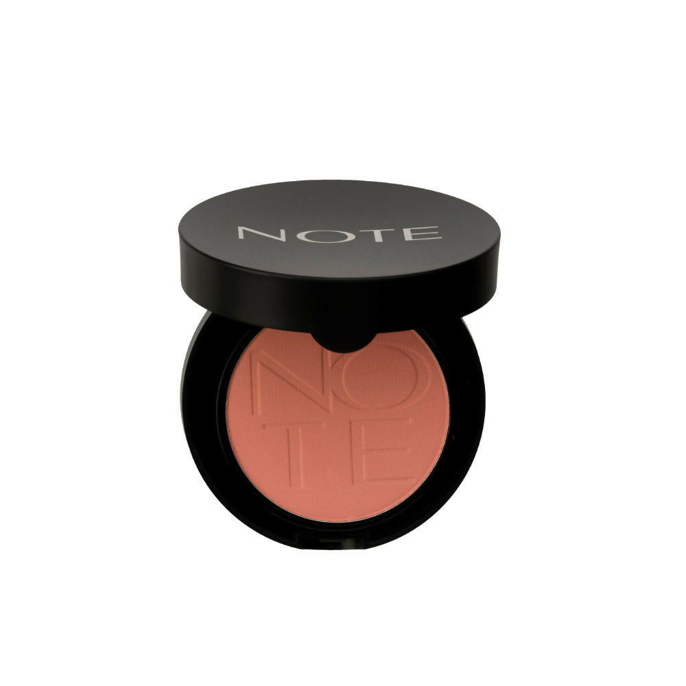Note Cosmetique Luminous Silk Compact Blusher - 02 Pink In Summer | Grocsy