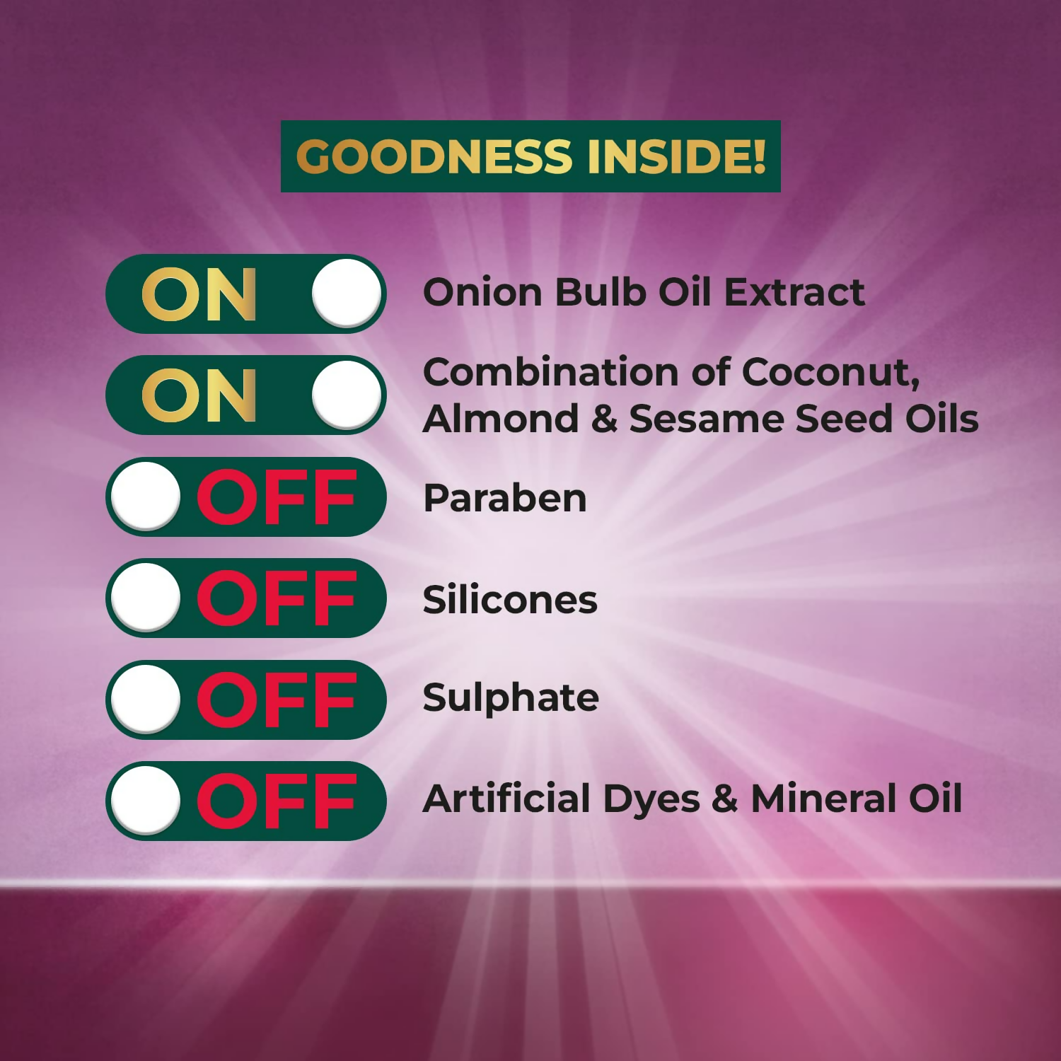 Vasmol Onion Hair Oil | Grocsy