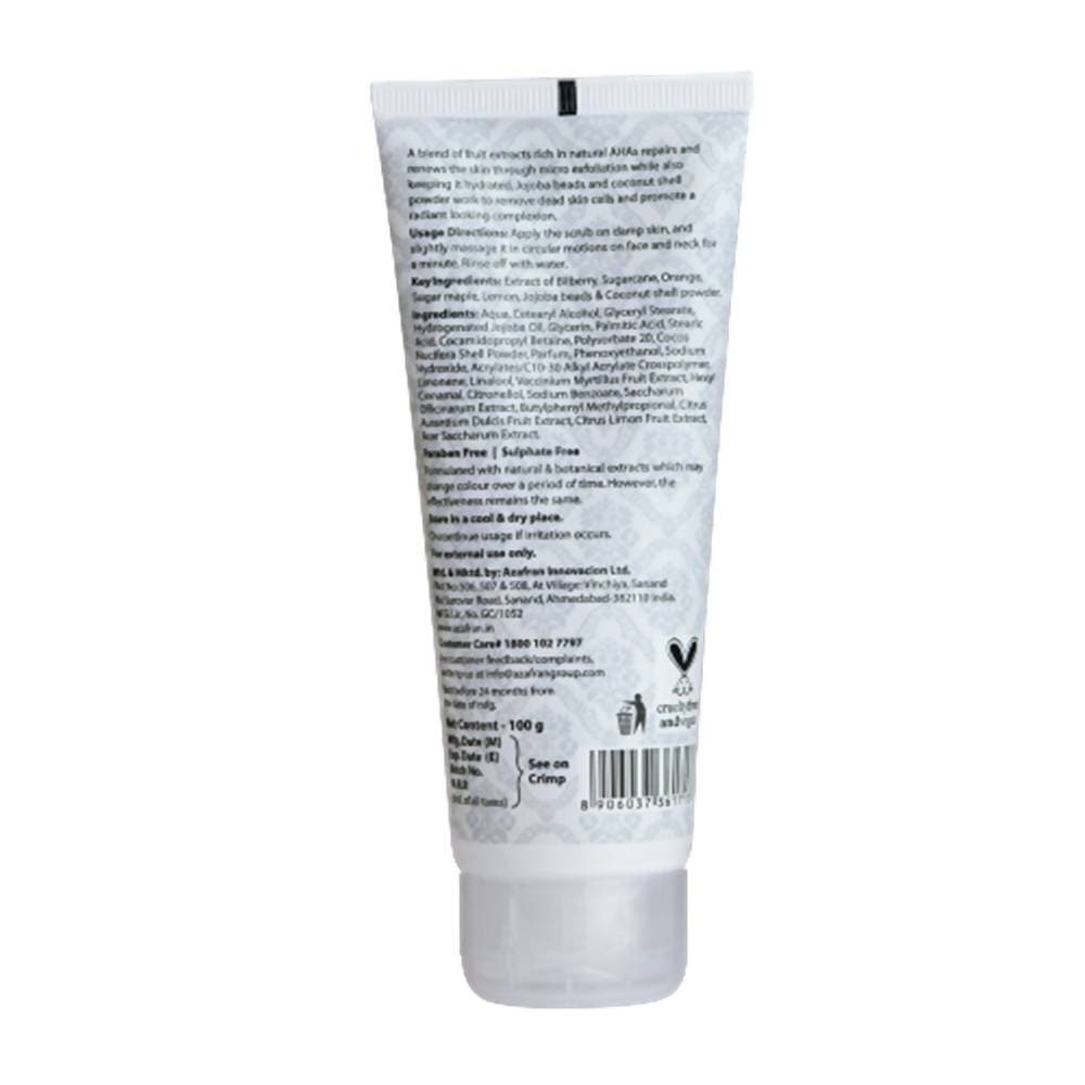 Azafran Organics Everyday Gentle Face Scrub | Grocsy