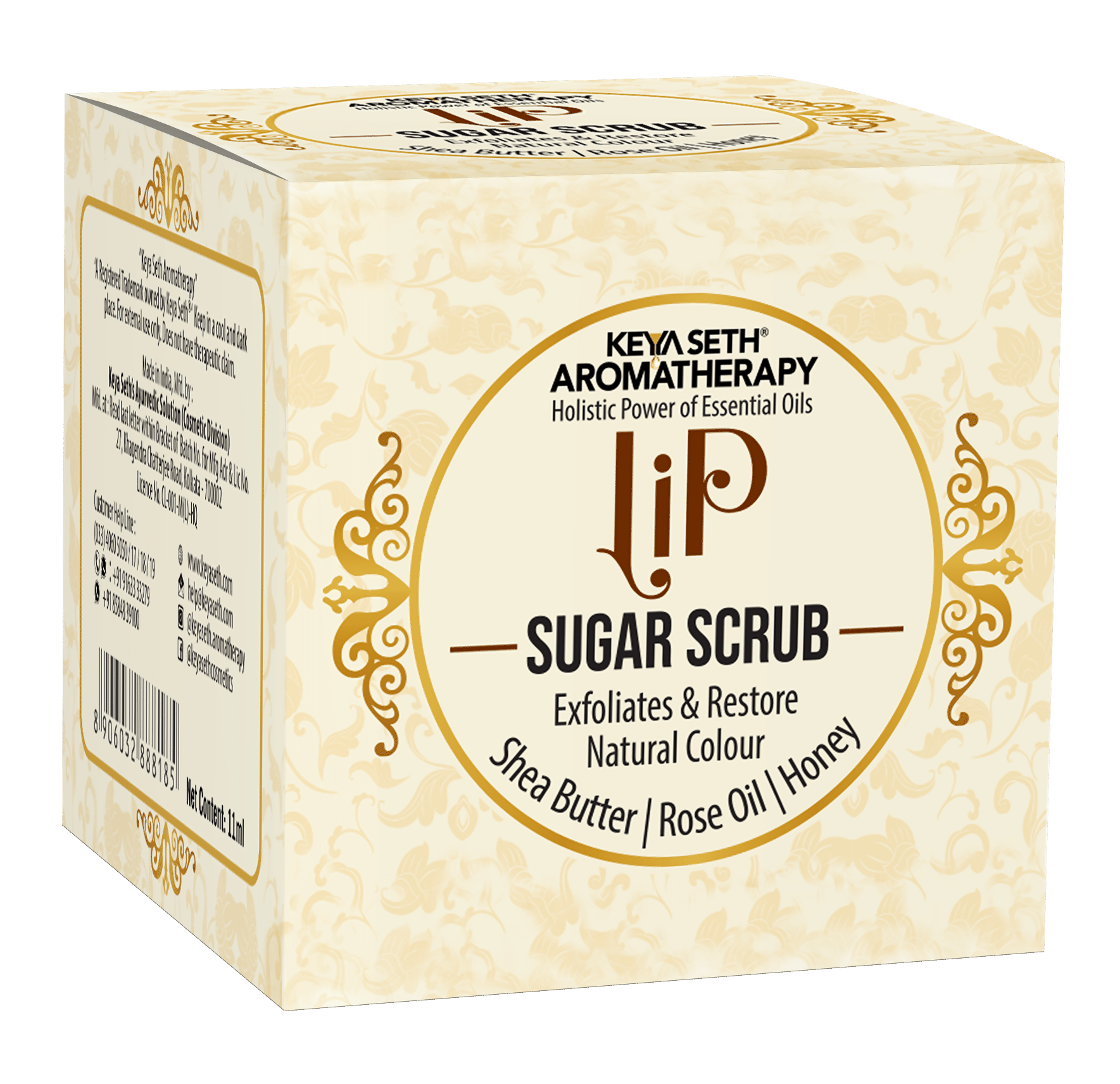 Keya Seth Aromatherapy Lip Sugar Scrub | Grocsy