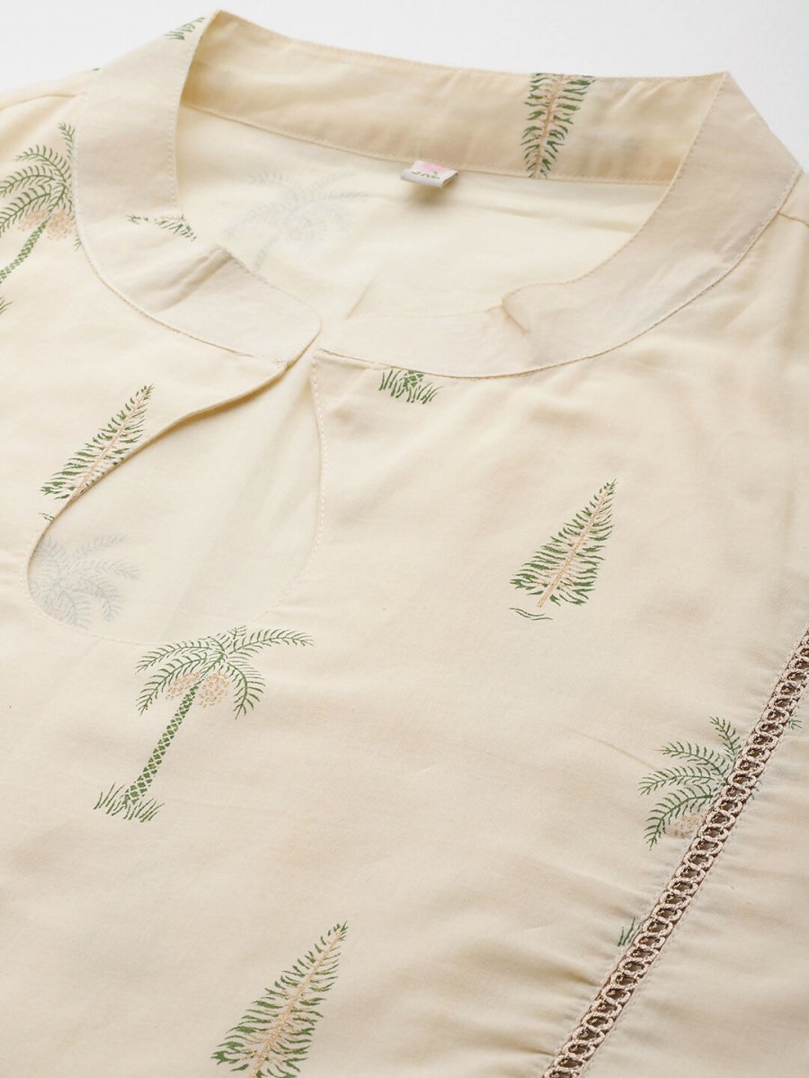 Ahalyaa Women's Traditional wear Ethnic Dress - Off White | Grocsy