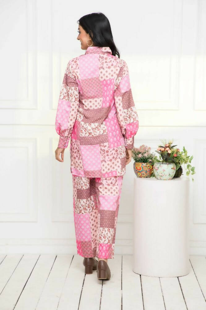 Myshka Multi-Printed Women Bling & Sparkly Co-Ords | Grocsy