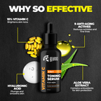 Beardo Vitamin C 2 In 1 Toning Serum | Grocsy