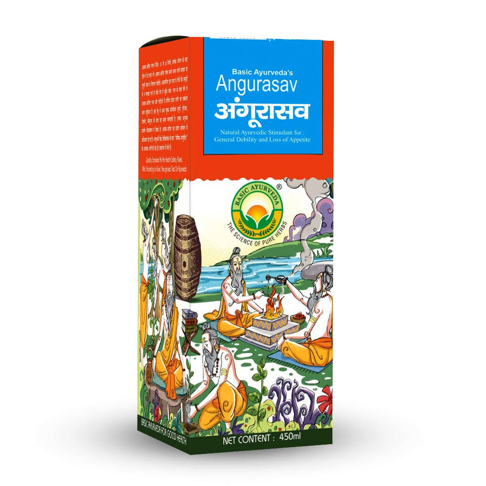 Basic Ayurveda Angurasav Syrup | Grocsy