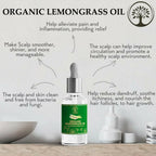 Ivory Natural Organic Lemongrass Oil Pure & Premium Essential Oil For Face, Scalp & Skin | Grocsy