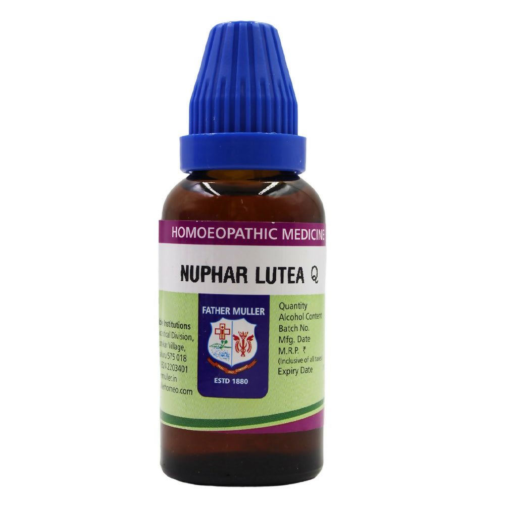 Father Muller Nuphar Lutea Mother Tincture Q | Grocsy