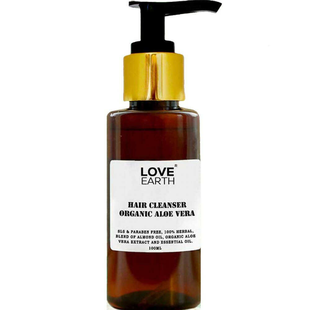 Love Earth Hair Cleanser with Organic Aloe Vera | Grocsy