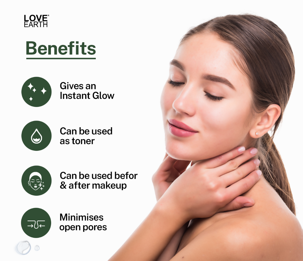 Love Earth Jasmine Face Mist | Grocsy