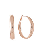 NVR Women Gold-Polished Hoop Earrings | Grocsy