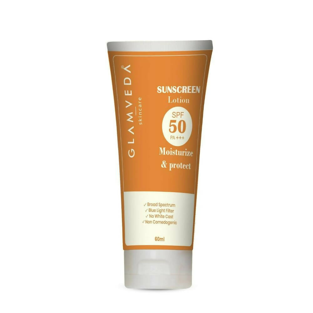 Glamveda Hybrid Sunscreen Lotion Spf 50 Pa+++ | Grocsy