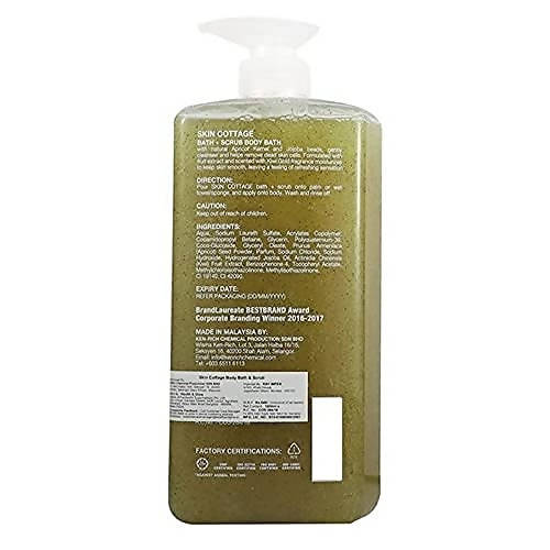 Skin Cottage Body Bath Scrub – Kiwi Gold | Grocsy