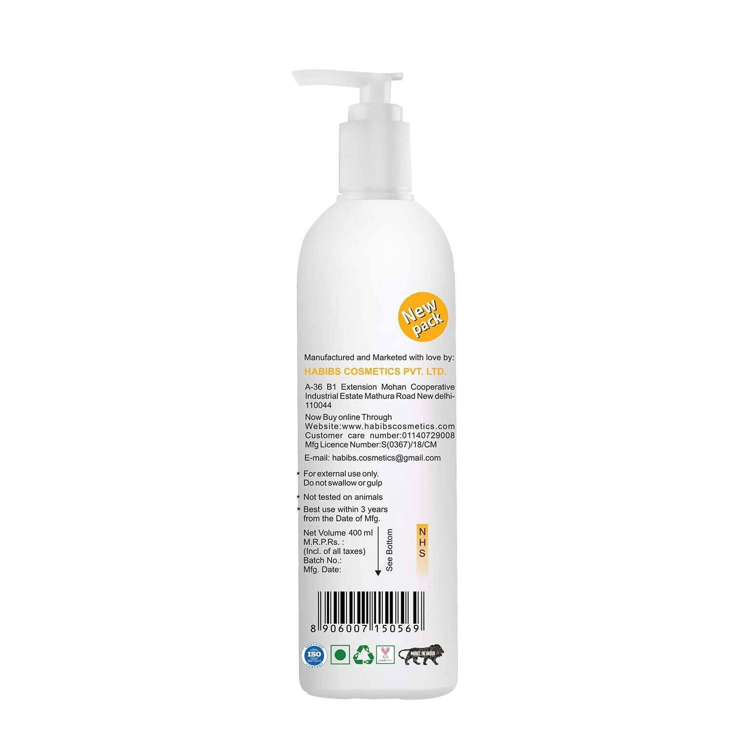 Habibs Professional Hair Shampoo with Arnica To Improve your Scalp Health for Daily Use | Grocsy