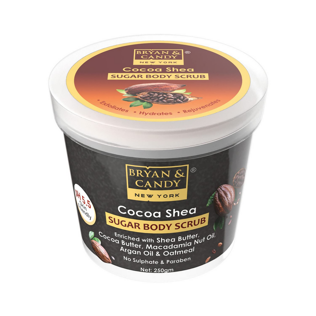 Bryan & Candy Cocoa Shea Sugar Body Scrub | Grocsy