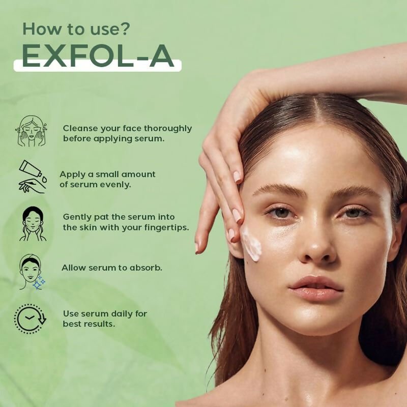 Aveil Exfol-A Anti Aging Face Serum - Renews & Repairs Skin Overnight | Grocsy
