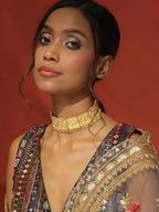 Golden Choker- Ruby Raang | Grocsy