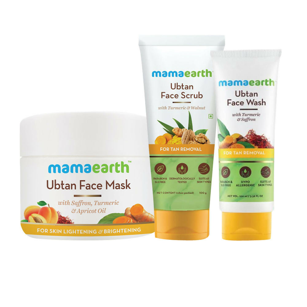 Mamaearth Ubtan DeTan Kit | Grocsy