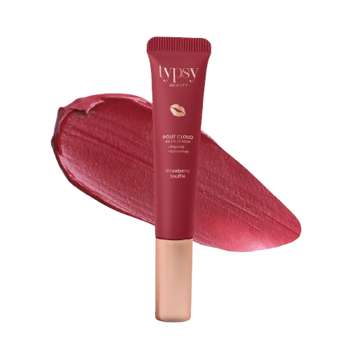 Typsy Beauty Pout Cloud Matte Lip Balm - Strawberry Souffle | Grocsy