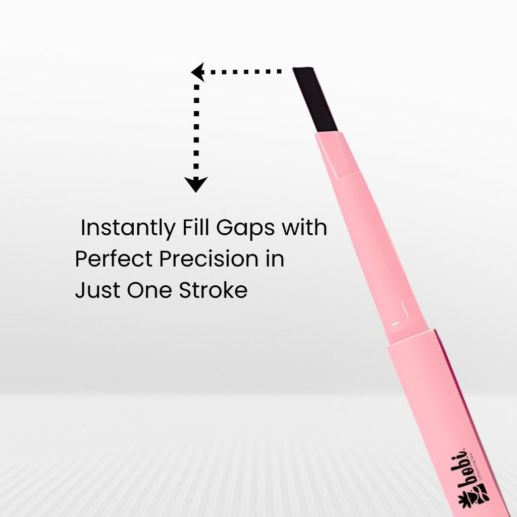 BOBI Eyebrow Pencil Grey Waterproof Smudgeproof Finish | Grocsy