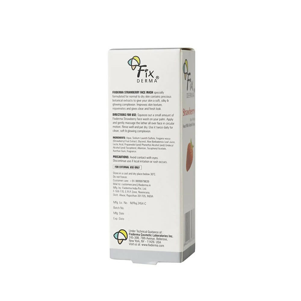 Fixderma Strawberry Face Wash | Grocsy