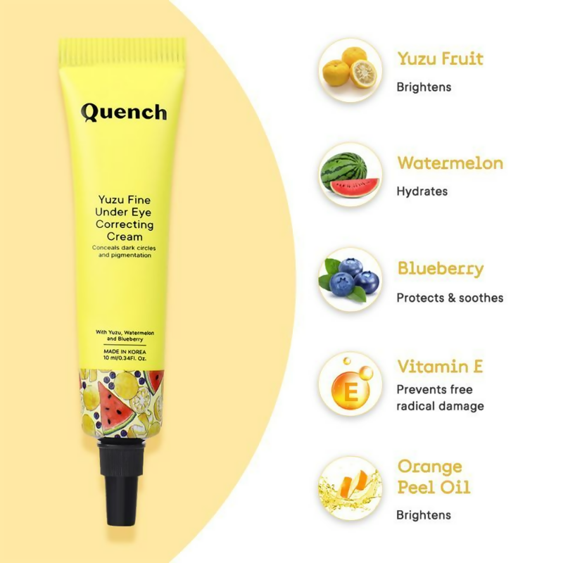 Quench Vitamin C Spot Correcting Cream with Yuzu Extracts | Grocsy