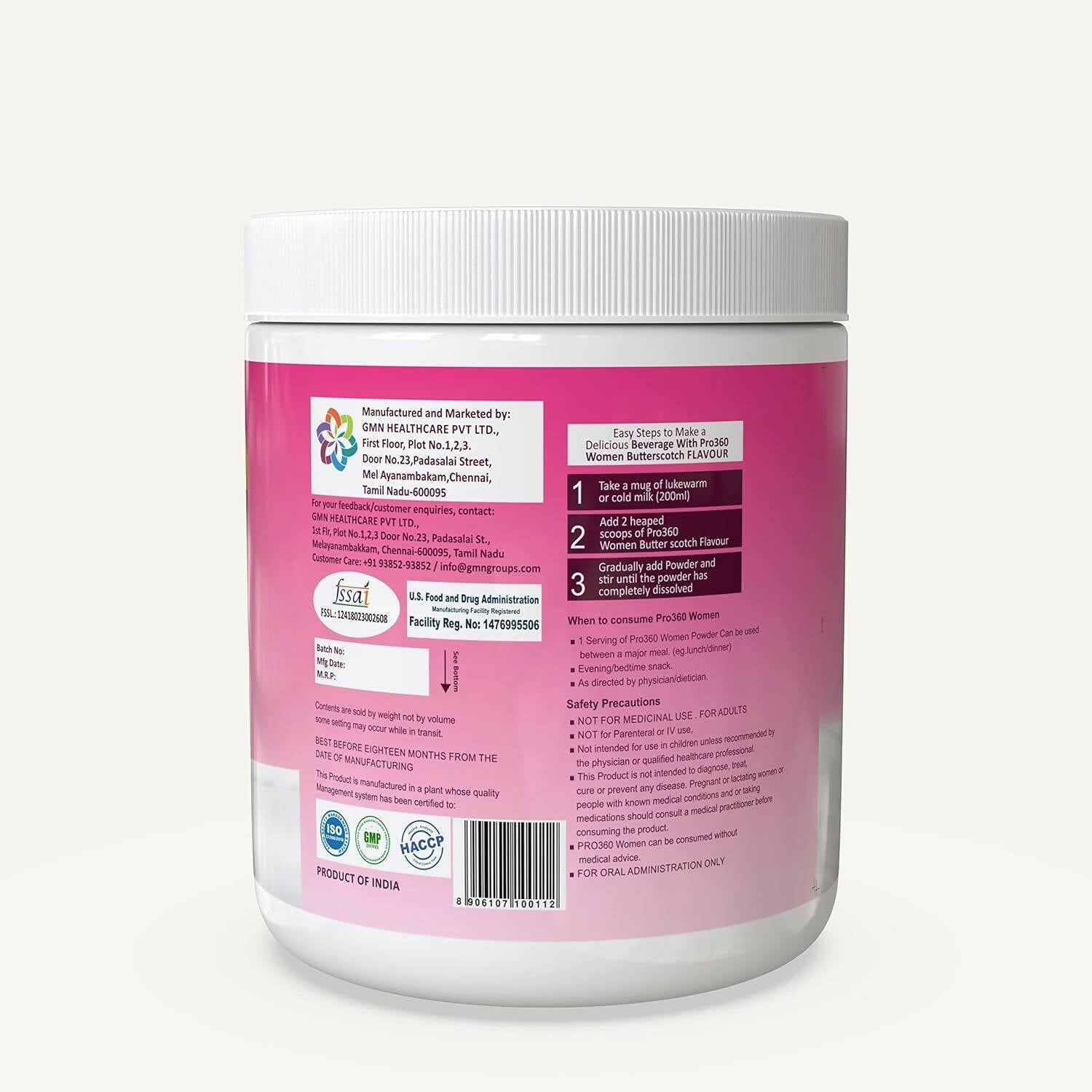 Pro360 Women Protein Powder Rich Nutritional | Grocsy