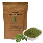 Etheric Indigo Leaves Powder for Chemical Free Natural Hair Colouring & Dye | Amonia Free | Grocsy