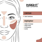Insight Cosmetics Duo Stick Contour + Highlighter - 03 Chocolate | Grocsy