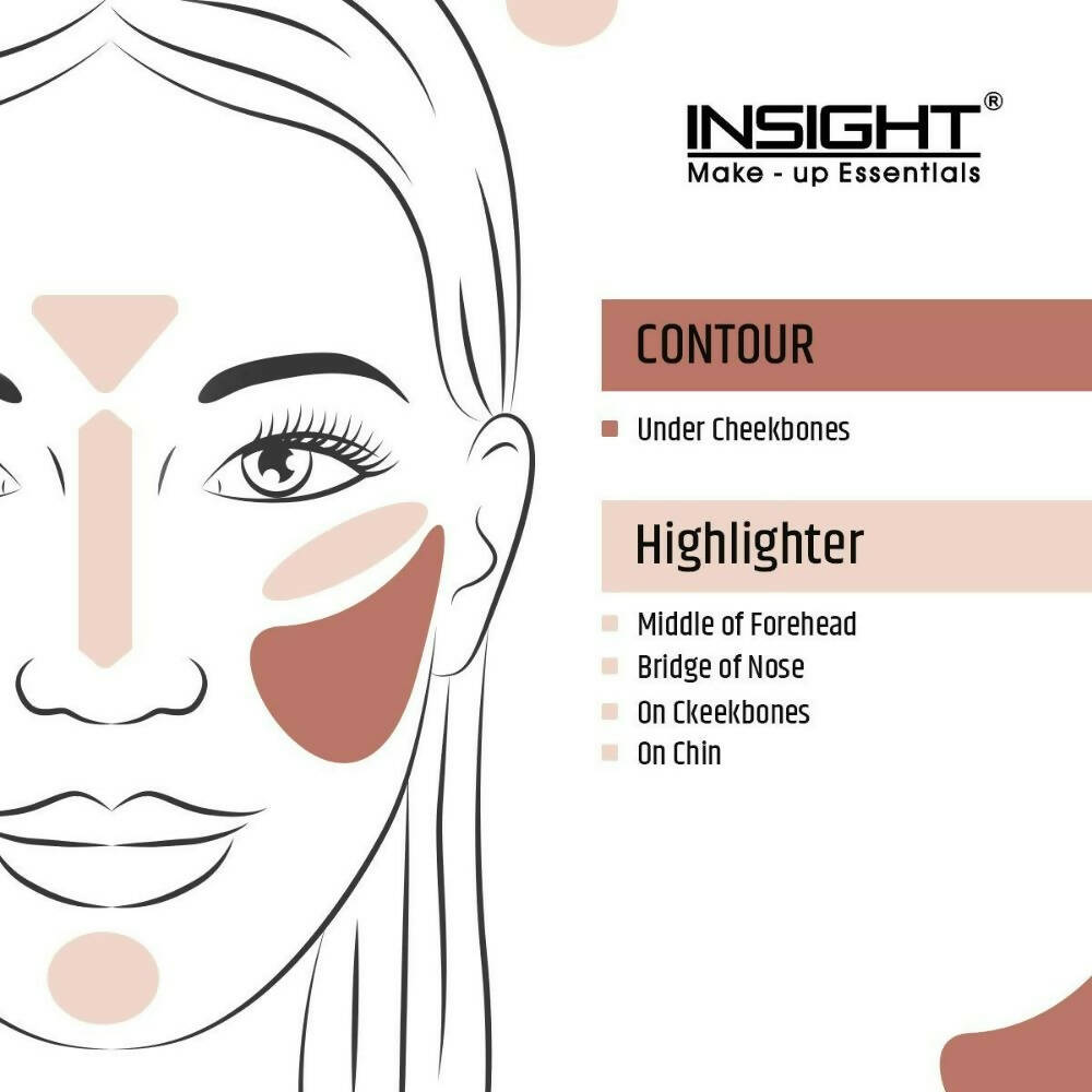 Insight Cosmetics Duo Stick Contour + Highlighter - 03 Chocolate | Grocsy