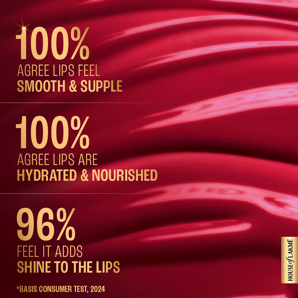 Lakme Superglow Vit C Gloss - Cherry Red | Grocsy