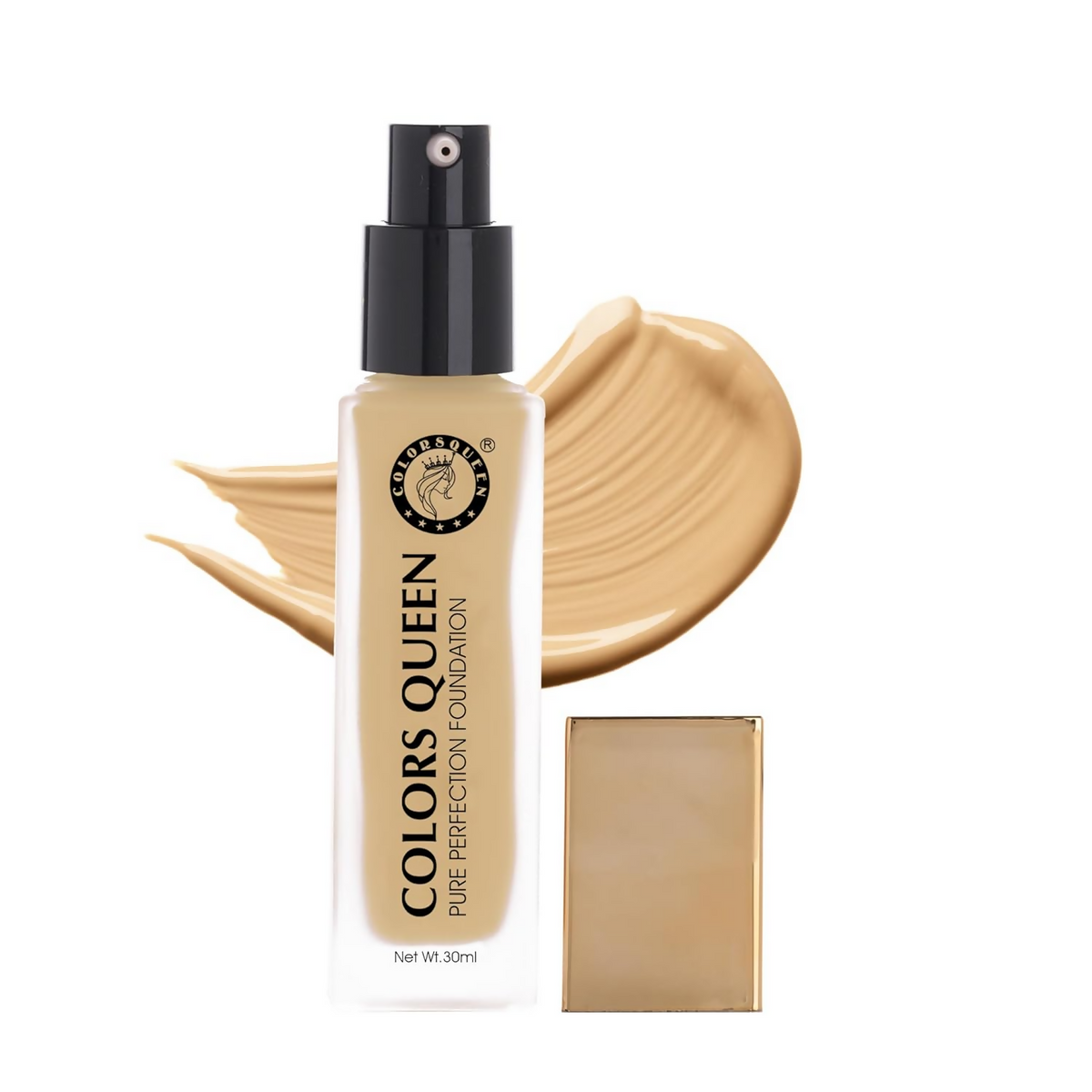 Colors Queen Pure Perfection Foundation – 04 Natural Nude | Grocsy