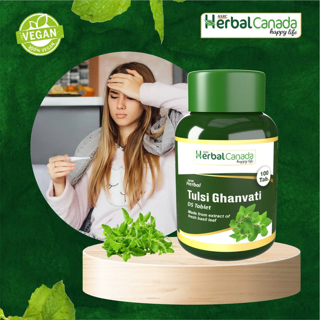 Herbal Canada Tulsi Ghanvati Tablets | Grocsy