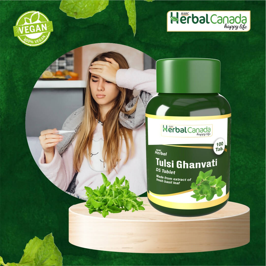 Herbal Canada Tulsi Ghanvati Tablets | Grocsy