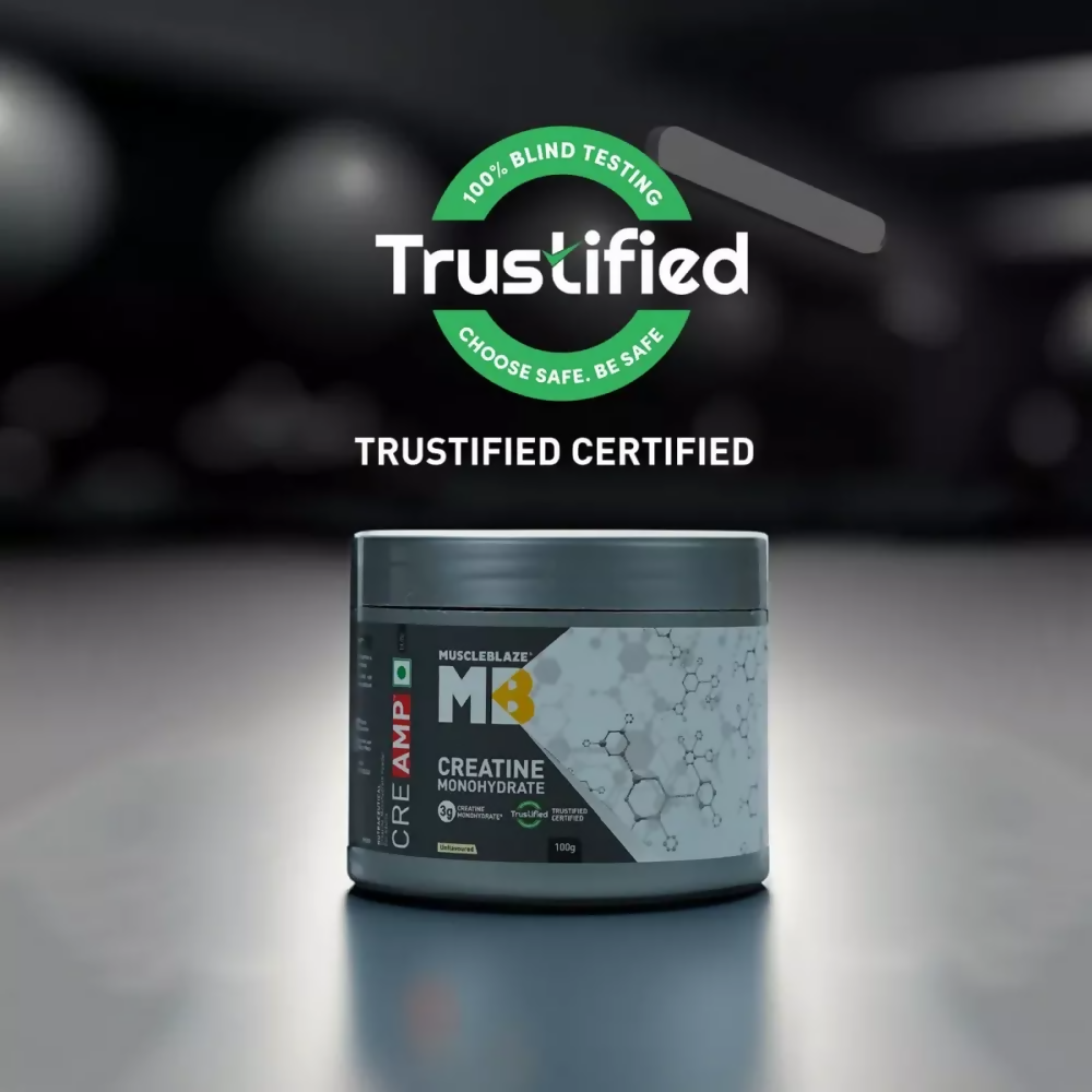 MuscleBlaze Creatine Monohydrate Creamp Unflavored | Grocsy