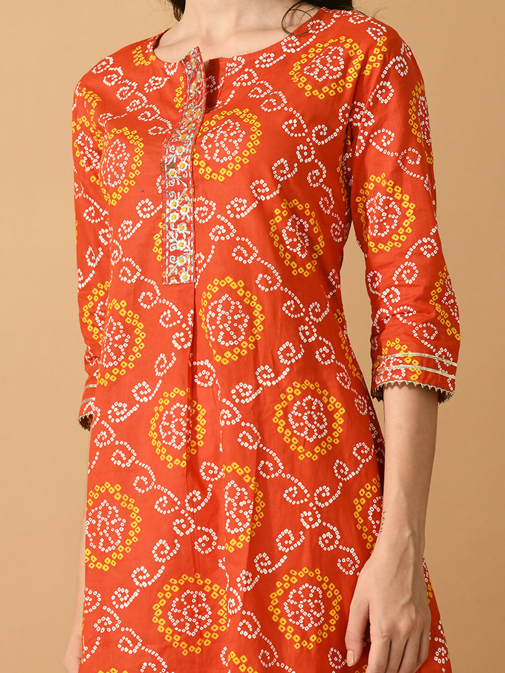 Myshka Women's Multi Flared Printed Festive Kurta | Grocsy
