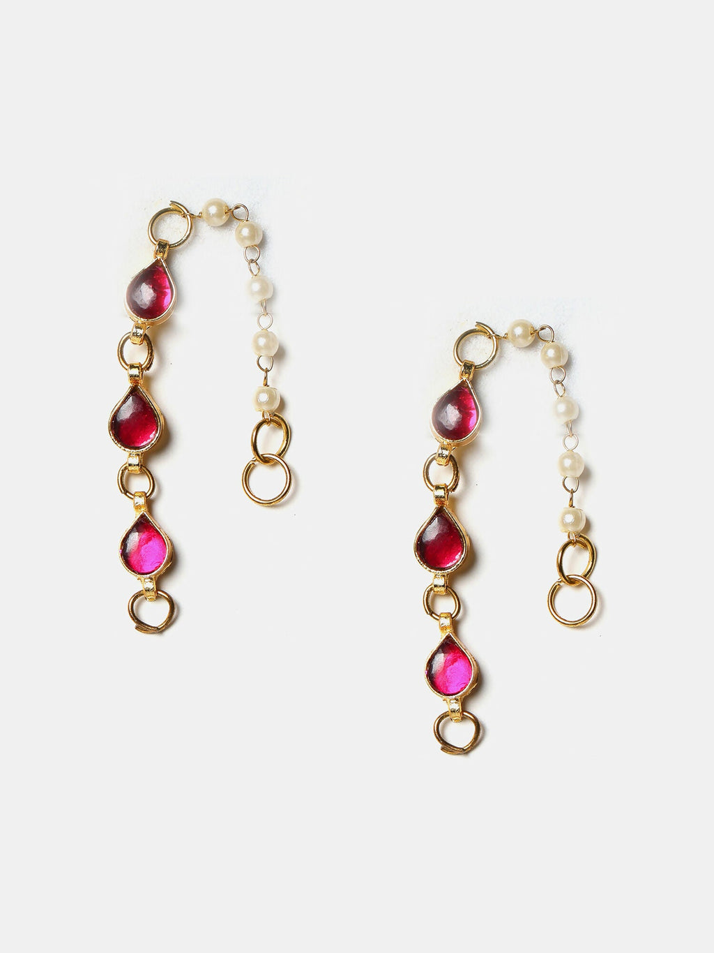 Ruby Raang Flower Earrings | Grocsy