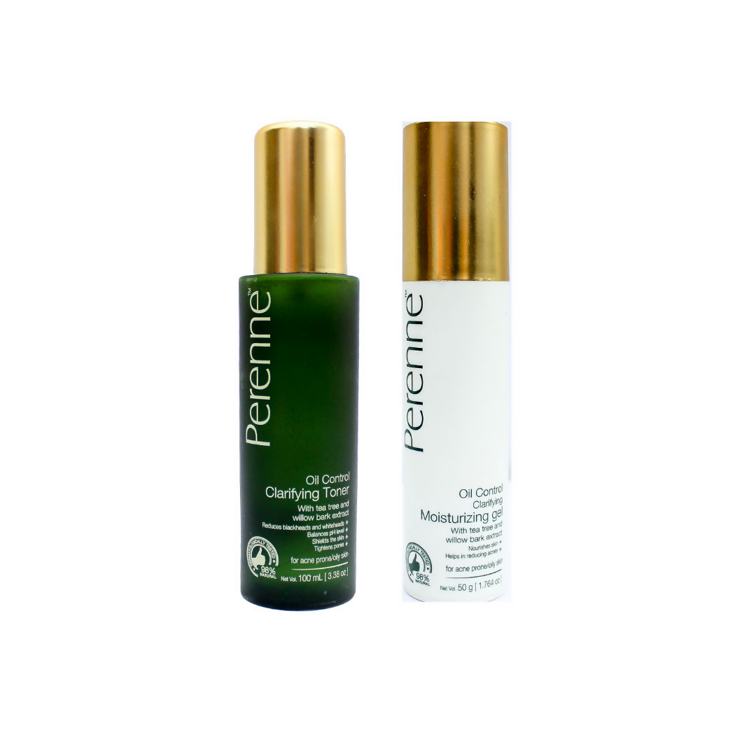 Perenne Oil Control Hydrating Combo For Acne Prone & Sensitive Skin | Grocsy