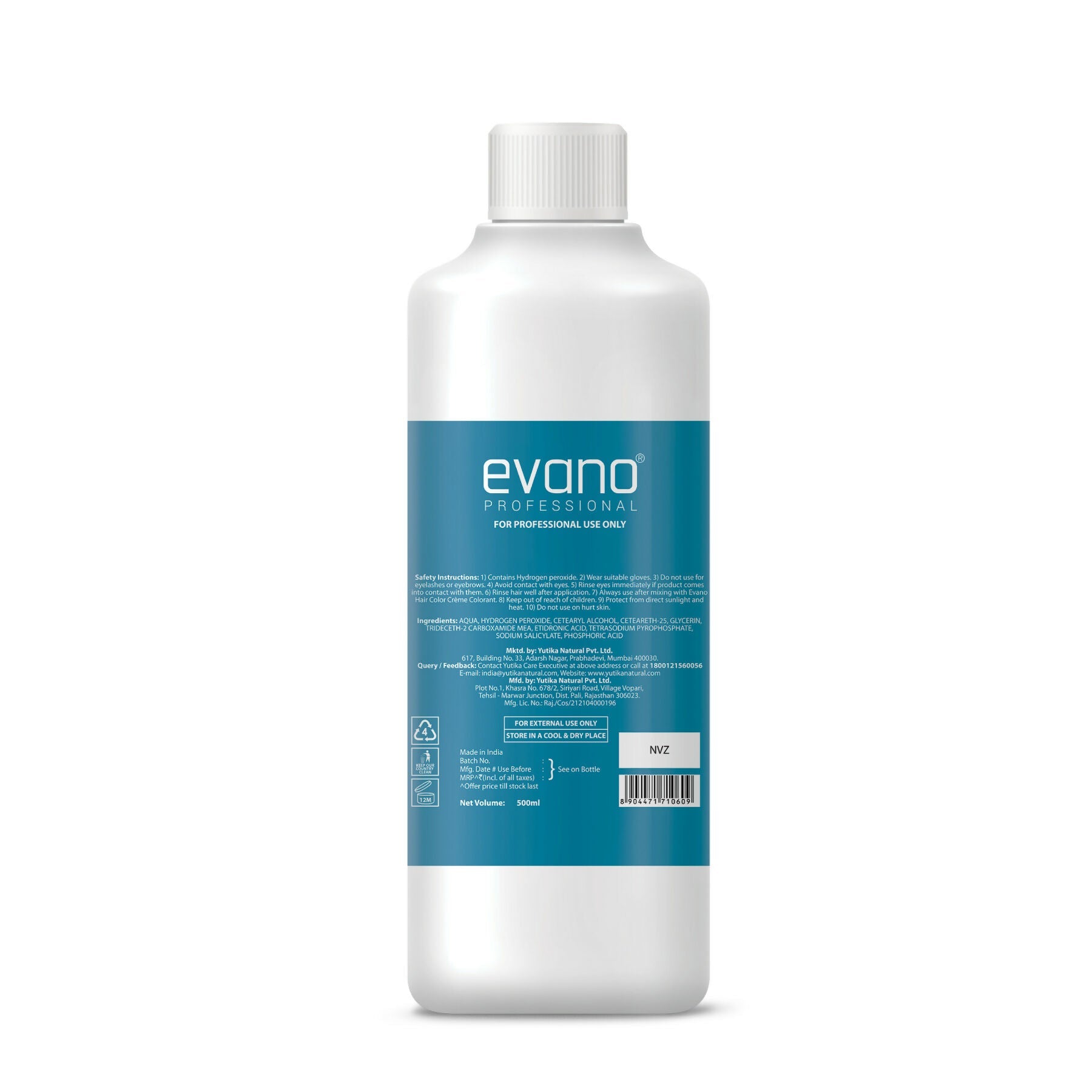 Evano Professional Developer For Hair Colour|Perfect For Women & Men Hair Color | Grocsy