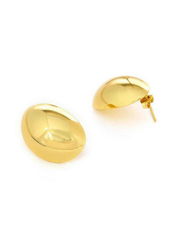 Golden Drop Earrings - Ruby Raang | Grocsy