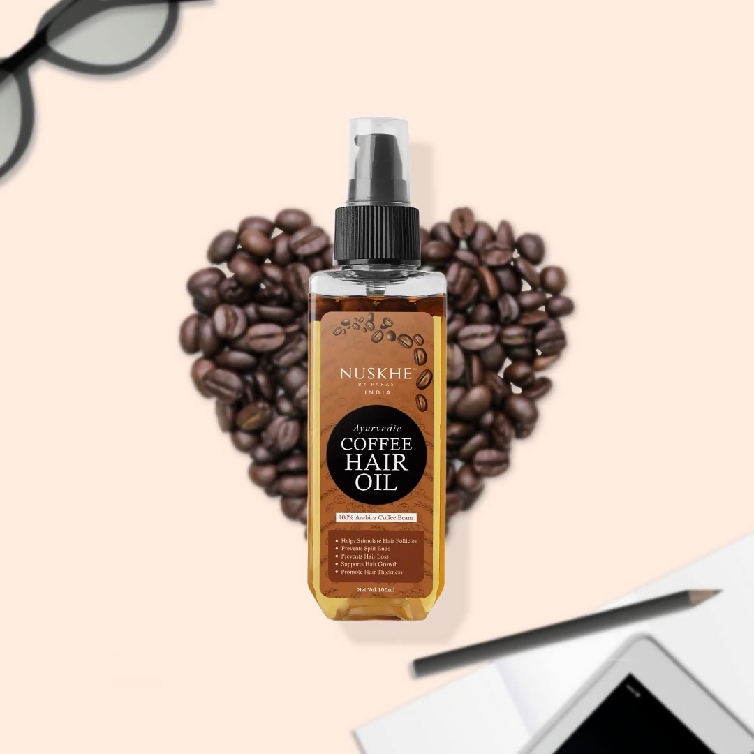 Nuskhe By Paras Ayurvedic Coffee Hair Oil | Grocsy