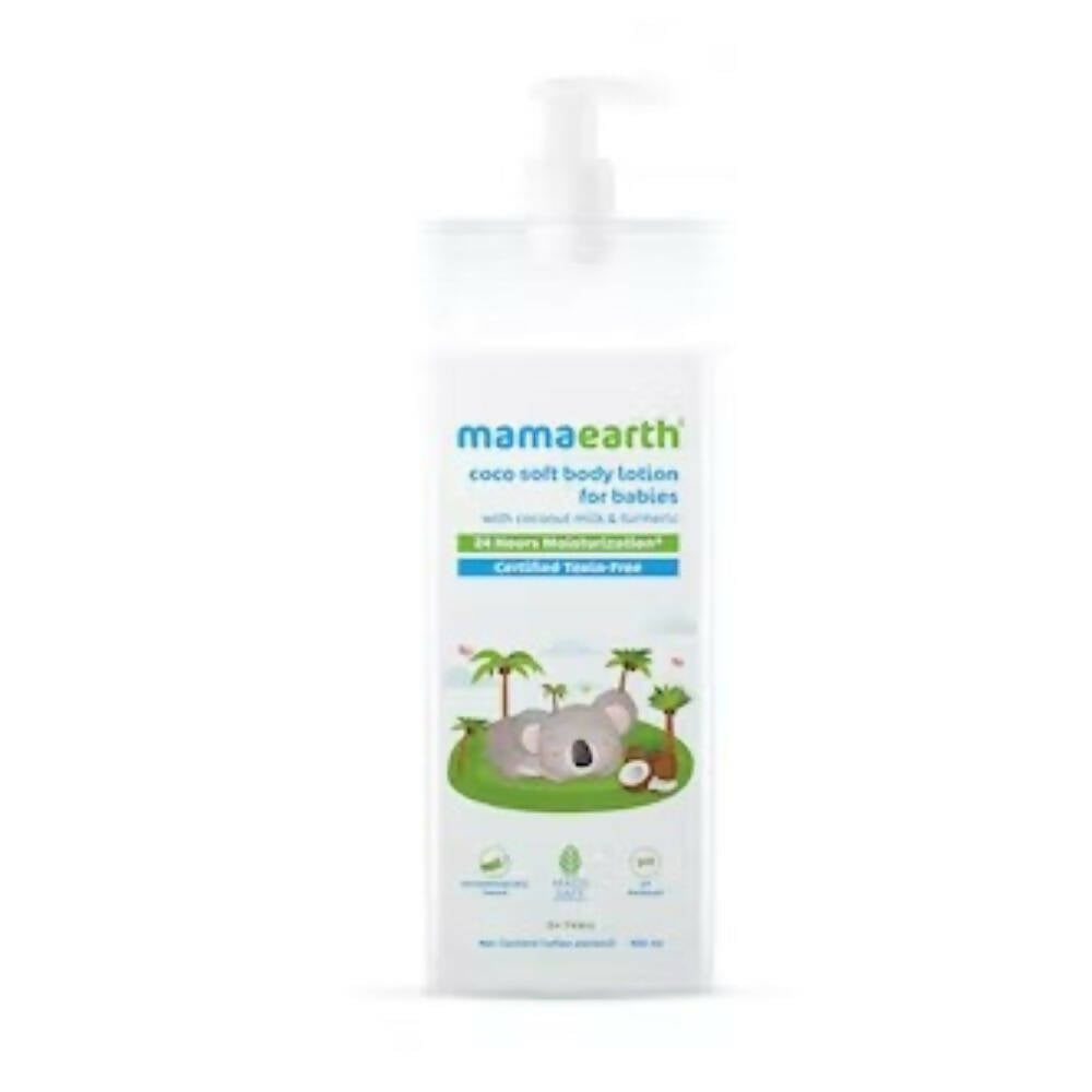 Mamaearth Coco Soft Body Lotion with Coconut Milk & Turmeric for Babies - Limited Time Offer | Grocsy