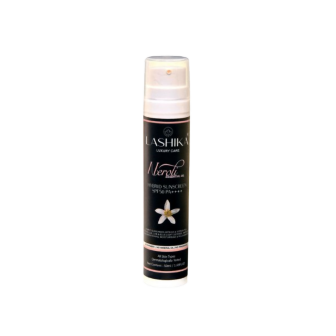 Lashika Neroli Hybrid SPF 50 Sunscreen | Grocsy